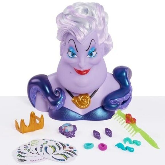 Disney Princess Deluxe Villain Styling Head Ursula - Picture 4 of 9